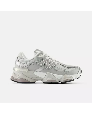 SNEAKERS NEW BALANCE DONNA 9060 LACE SILVER