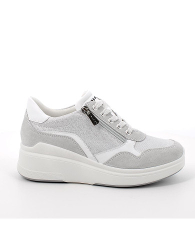 SNEAKERS CON ZEPPA IGI&CO DONNA SCAM.SUPER10/12 CRISTAL 7653211