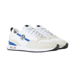 SNEAKERS NORTH SAILS UOMO HORIZON PLAIN 021 WHITE BLU