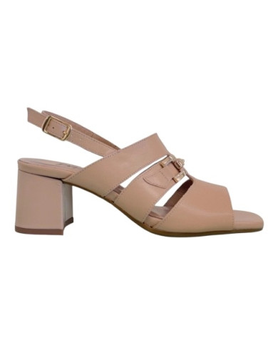 SANDALO CON TACCO  ENVAL SOFT DONNA CAPRA NAPPATA   BEIGE 7773911