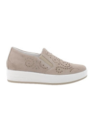SNEAKERS SLIP-ON IGI&CO DONNA SCAMOSCIATO/TESSUTO VISONE 5657322
