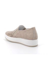 SNEAKERS SLIP-ON IGI&CO DONNA SCAMOSCIATO/TESSUTO VISONE 5657322