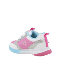 SNEAKERS  BAMBINA T.MESH BI/NA.PU MERMAID MAGIC BCO-FUXIA/BIANCO 1485100  