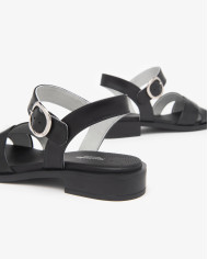 SANDALO NEROGIARDINI DONNA BAROLO NERO TR ACCRA NERO E513400D/100