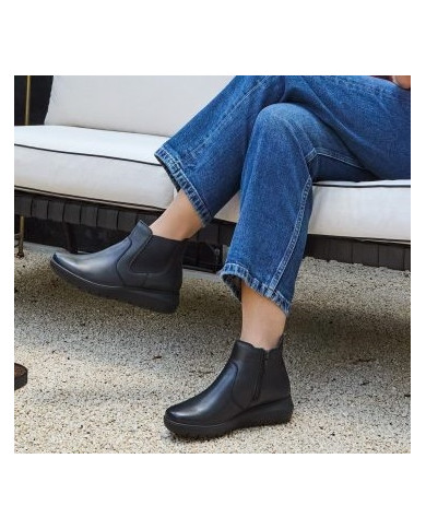 STIVALETTI ENVAL SOFT DONNA CHELSEA NAPPA SOFT NERO 8773600