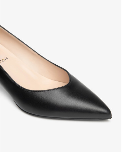 DECOLLETE' NEROGIARDINI DONNA NERO TACCO5,5CM E615460D/100