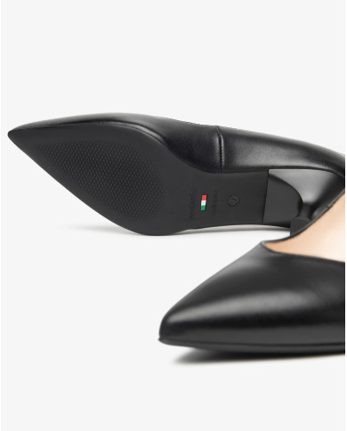 DECOLLETE' NEROGIARDINI DONNA NERO TACCO5,5CM E615460D/100