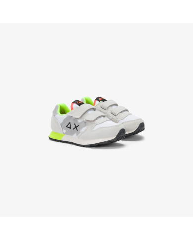 SNEAKERS PRIMI PASSI BAMBINO BOY'S JAKI FLUO (BABY) BIANCO Z36317B 01