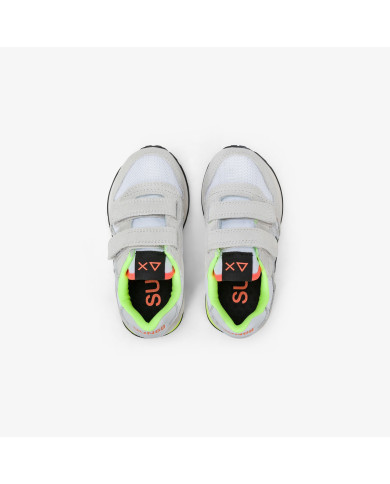 SNEAKERS PRIMI PASSI BAMBINO BOY'S JAKI FLUO (BABY) BIANCO Z36317B 01