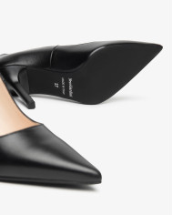 DECOLLETE' NEROGIARDINI DONNA NERO TACCO7,5CM E615420DE/100