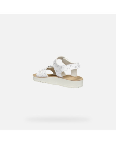 SANDALI GEOX BAMBINA JUNIOR  J S.COSTAREI G. B - SINT.STAM J15EAB 00004 C1000