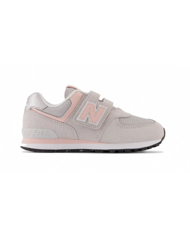 SNEAKERS NEW BALANCE BAMBINA RAIN CLOUD LEATHERS/TEXTILEPV574EVK