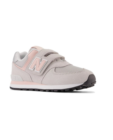 SNEAKERS NEW BALANCE BAMBINA RAIN CLOUD LEATHERS/TEXTILEPV574EVK