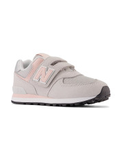 SNEAKERS NEW BALANCE BAMBINA RAIN CLOUD LEATHERS/TEXTILEPV574EVK