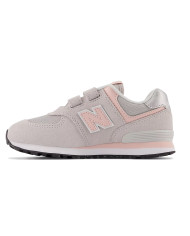 SNEAKERS NEW BALANCE BAMBINA RAIN CLOUD LEATHERS/TEXTILEPV574EVK