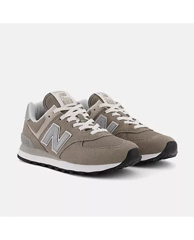 SNEAKERS NEW BALANCE UNISEX LIFESTYLE MTZ LEATHER/TESTILE/OTHER GREY ML574EVG