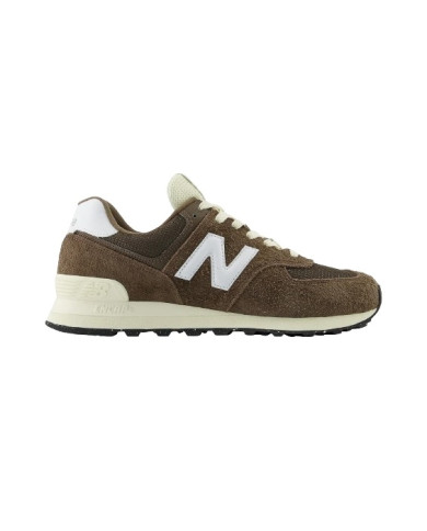 SNEAKERS NEW BALANCE 574 UOMO TIER 2 BROWN VINTAGE SYNTETIC/LEATHER U574RBI