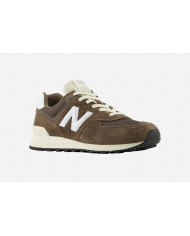SNEAKERS NEW BALANCE 574 UOMO TIER 2 BROWN VINTAGE SYNTETIC/LEATHER U574RBI