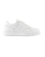 SNEAKERS NEW BALANCE KIDS B480 LACE LIFESTYLE WHITE SYNTETIC LEATHER GSB4803W