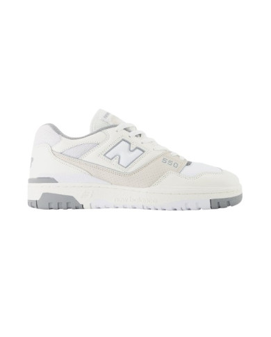 SNEAKERS NEWBALANCE DONNA TIER2 LEATHER WHITE NATURAL BB550UTW