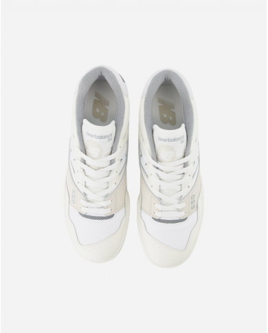 SNEAKERS NEWBALANCE DONNA TIER2 LEATHER WHITE NATURAL BB550UTW