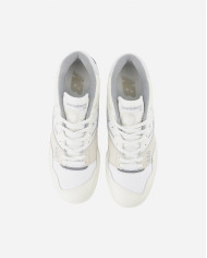 SNEAKERS NEWBALANCE DONNA TIER2 LEATHER WHITE NATURAL BB550UTW