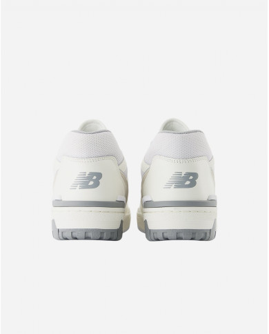 SNEAKERS NEWBALANCE DONNA TIER2 LEATHER WHITE NATURAL BB550UTW