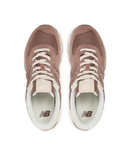 SNEAKERS NEWBALANCE DONNA LIFESTYLE TIER3 SUEDE MESH RUST WL574RTS