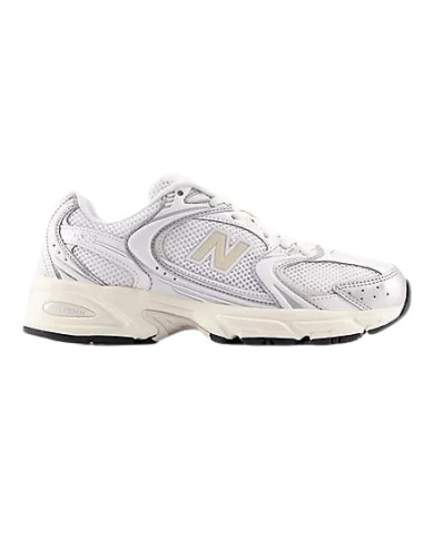 SNEAKERS NEWBALANCE DONNA TIER3 SYNTETIC MESH SILVER METALLIC YELLOW U530ESB