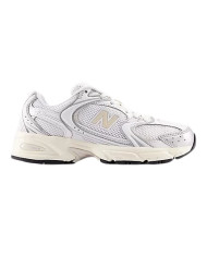 SNEAKERS NEWBALANCE DONNA TIER3 SYNTETIC MESH SILVER METALLIC YELLOW U530ESB