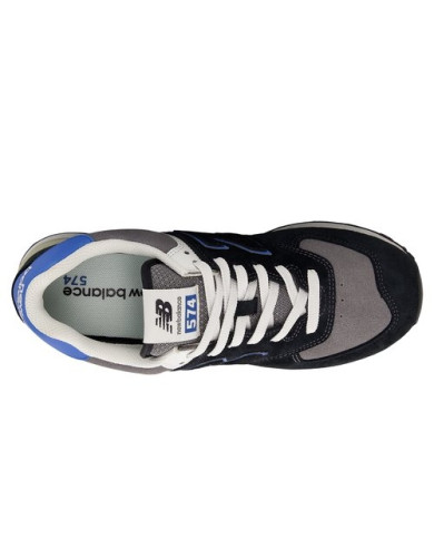 SNEAKERS NEWBALANCE UOMO LIFESTYLE  TIER3 SUEDE TEXTILE BLACK U574QRB