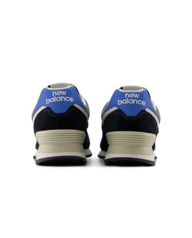 SNEAKERS NEWBALANCE UOMO LIFESTYLE  TIER3 SUEDE TEXTILE BLACK U574QRB