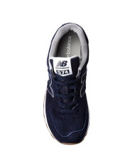 SNEAKERS NEWBALANCE UOMO LIFESTYLE UOMO PIGSKIN BLUE NBML574EPA