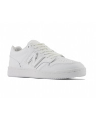 SNEAKERS NEW BALANCE LIFESTYLE UNISEX - LTZ - LEATHER /TEXTILE / OTHER - WHITE BB480L3W