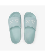 CIABATTE SUN68 DONNA SLIPPERS LOGOV VERDE ACQUAMARINA X36210 28