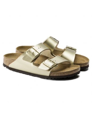 CIABATTE BIRKENSTOCK DONNA ARIZONA GOLD BIRKOFLOR 1016111
