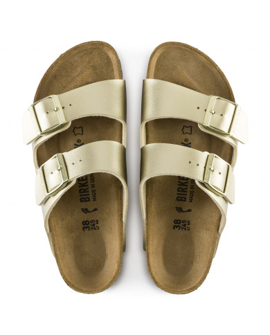CIABATTE BIRKENSTOCK DONNA ARIZONA GOLD BIRKOFLOR 1016111