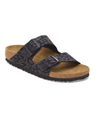 CIABATTE BIRKENSTOCK DONNA ARIZONA BS SYN LEO BLACK 1030563