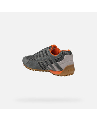 SNEAKERS GEOX UOMO  U SNAKE ORIGINAL A - SCAM+MESH U55MNA 02214 C1006