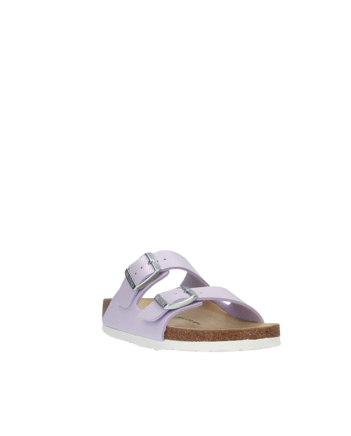 CIABATTE BIRKENSTOCK DONNA ARIZONA SHINY LIZARD PURPLE FOD BIRKO FLOR PIANELLE BIRKOFLOR 1026446