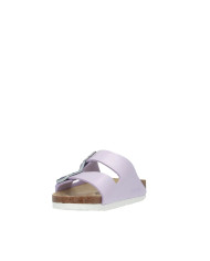 CIABATTE BIRKENSTOCK DONNA ARIZONA SHINY LIZARD PURPLE FOD BIRKO FLOR PIANELLE BIRKOFLOR 1026446