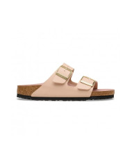 CIABATTE BIRKENSTOCK DONNA ARIZONA TRIBLES  NEW BEIGE/PINK CLAY BIRKO FLOR 1031525