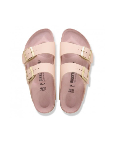 CIABATTE BIRKENSTOCK DONNA ARIZONA TRIBLES  NEW BEIGE/PINK CLAY BIRKO FLOR 1031525
