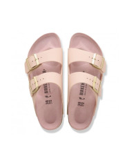 CIABATTE BIRKENSTOCK DONNA ARIZONA TRIBLES  NEW BEIGE/PINK CLAY BIRKO FLOR 1031525