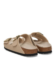 CIABATTE BIRKENSTOCK UNISEX ARIZONA SANDCASTLE/OYSTER BIRKO FLOR 1031438