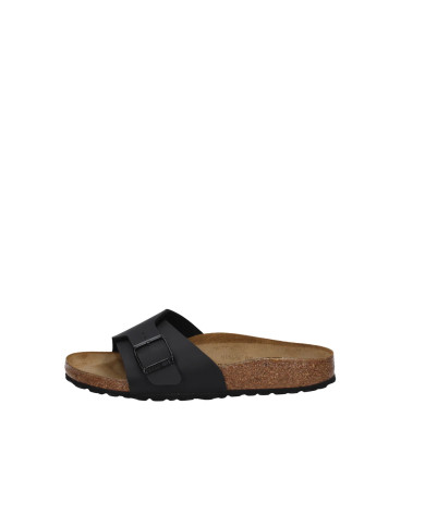 CIABATTE BIRKENSTOCK UNISEX CATALINA BLACK BIRKOFLOR 1026473