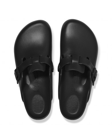 CIABATTE BIRKENSTOCK UNISEX CLOGS EVA BLACK BOSTON SINTETICO 1002314