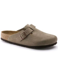 SABOT BIRKENSTOCK UNISEX BOSTON PLANTAREMORBIDO TAUPE 560771 