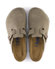 SABOT BIRKENSTOCK UNISEX BOSTON PLANTAREMORBIDO TAUPE 560771 
