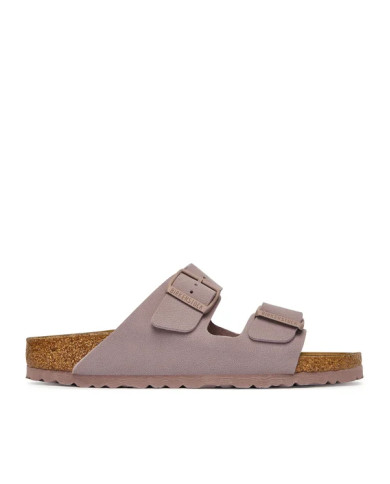 CIABATTE BIRKENSTOCK DONNA ARIZONA FADED PURPLE BIRKIBUC 1031427